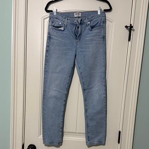 Agolde Light Blue Ankle Jeans